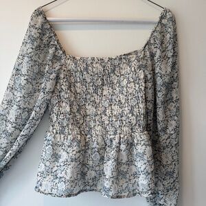 Colorful spring blouse